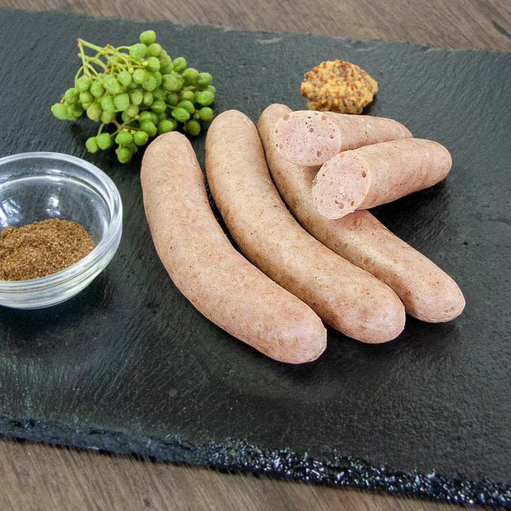 ホワイトソーセージ 山椒 100g 冷凍便 筑波ハムオンラインショップ ホワイトソーセージ