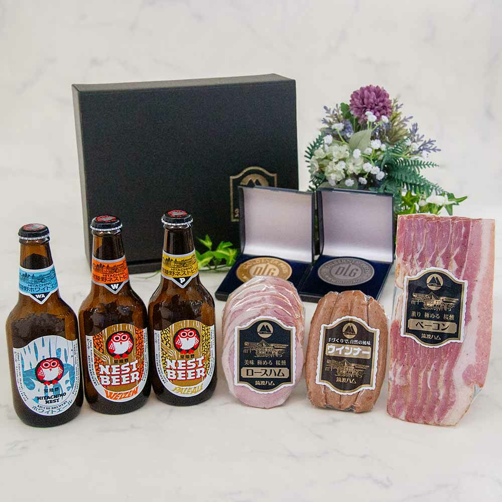 お歳暮 DLG受賞と常陸野ネストビール ギフトセット こくよう | 筑波