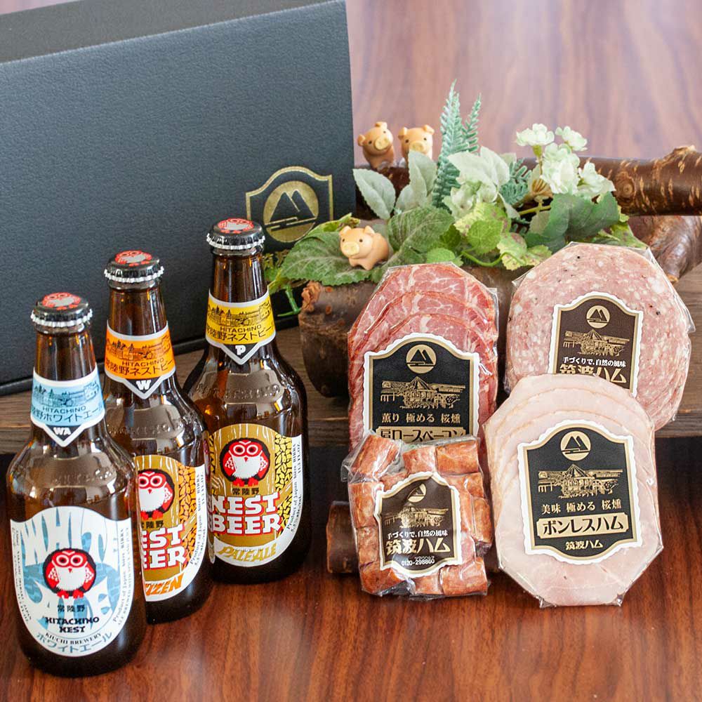 常陸野ネストビール ギフト セット ひすい | 筑波ハムオンライン
