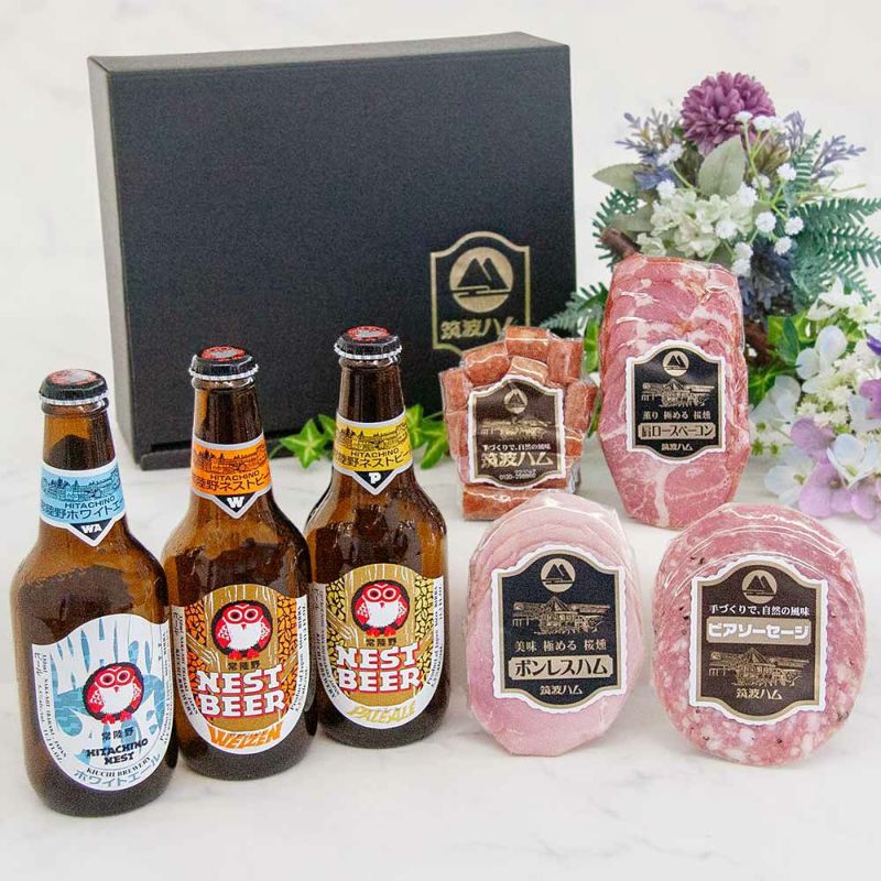 お歳暮 常陸野ネストビール ギフト セット ひすい | 筑波ハム