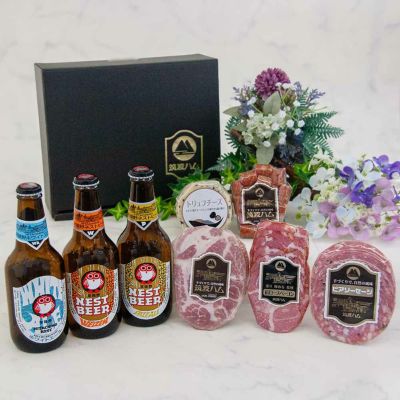 お中元 常陸野ネストビール ギフトセット こはく